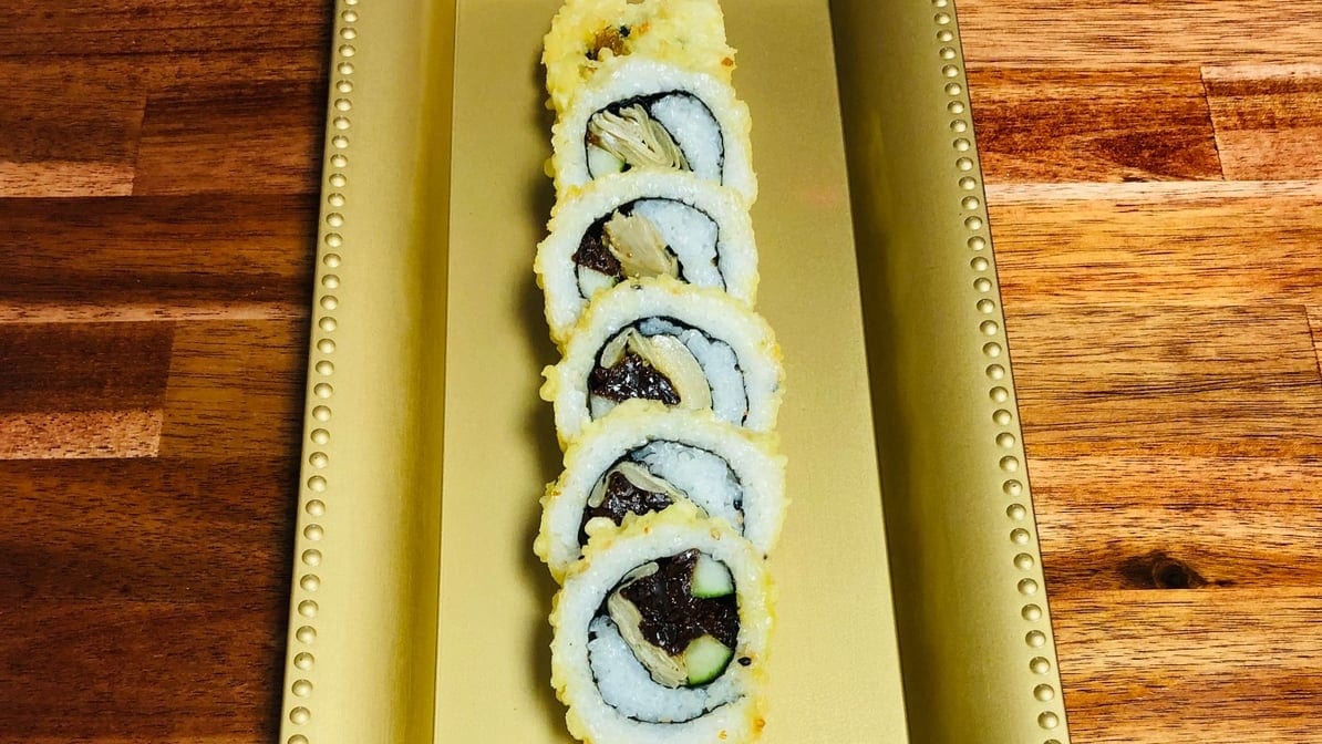 Vegan Tempura Roll.