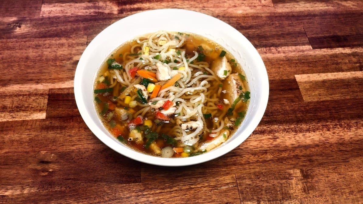 Ramen Chicken Noodles.