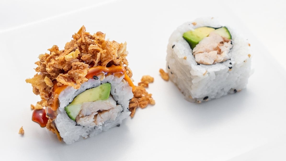 Teriyaki Chicken Rolls.