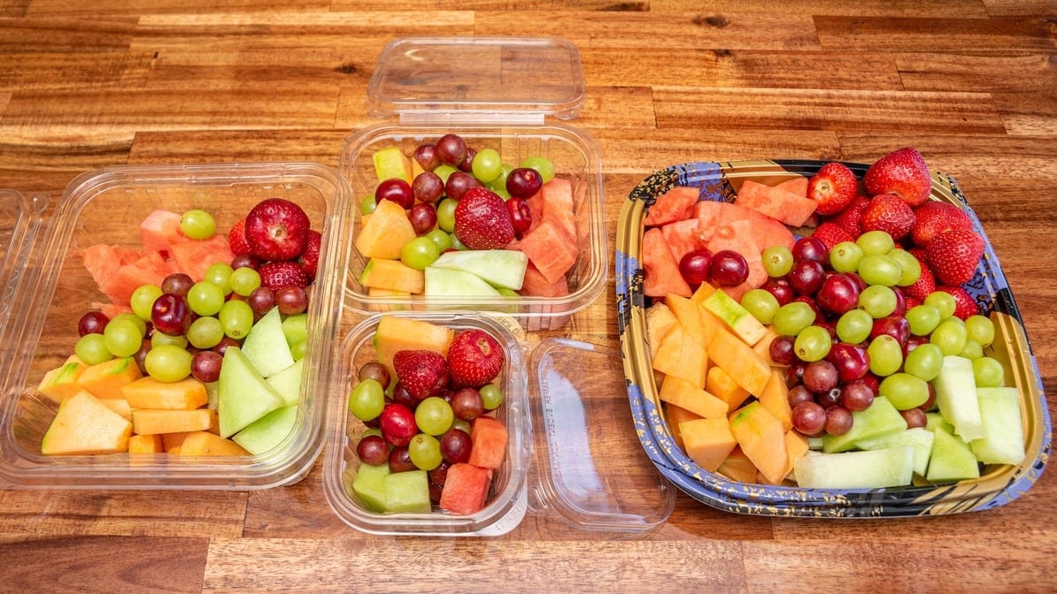 Fresh Fruit Tray.