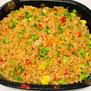Fried Rice Veggies Chicken or Shrimp Tray