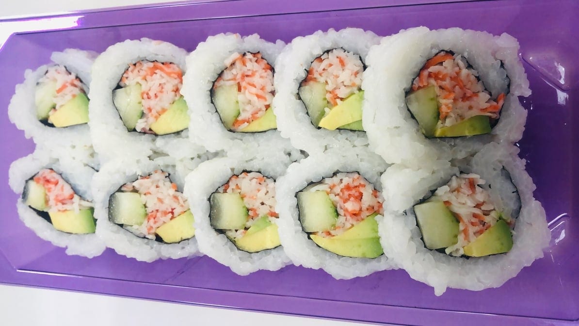Crab Salad Roll.