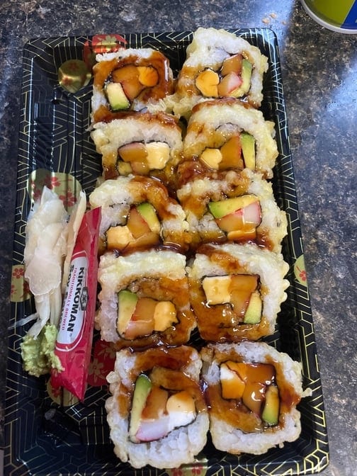 Fried Philadelphia Roll.