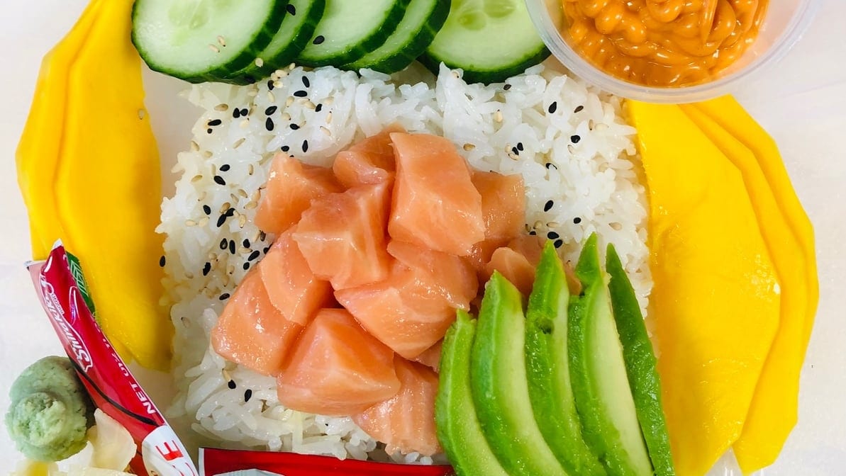 Salmon Poke Bowl.