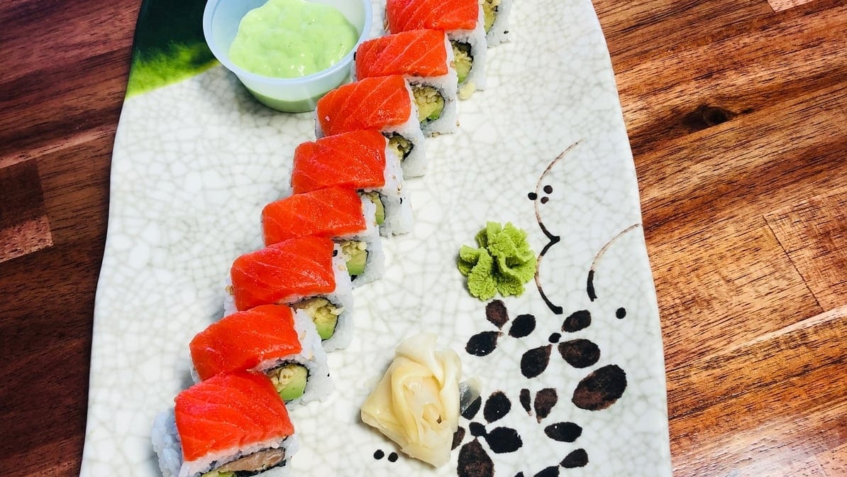 New Alaska Salmon Roll.