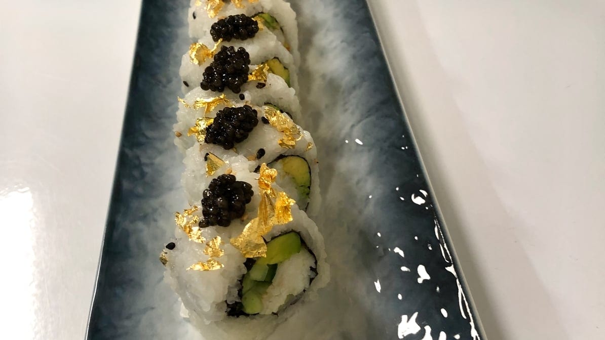King Crab Golden Touch Roll.