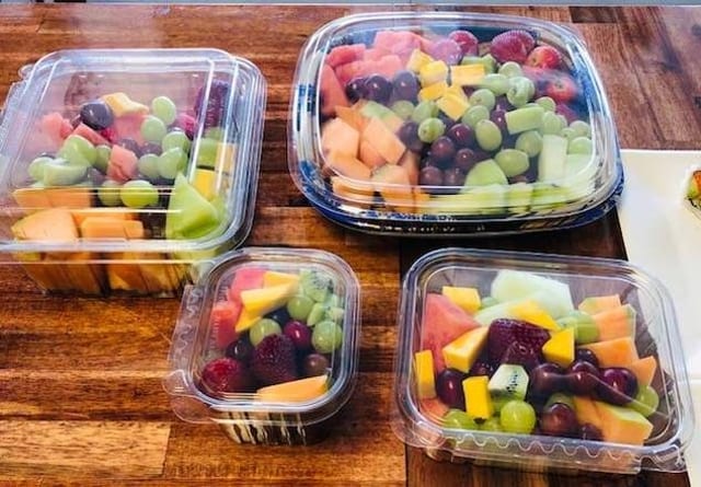 Fresh Fruit Tray.