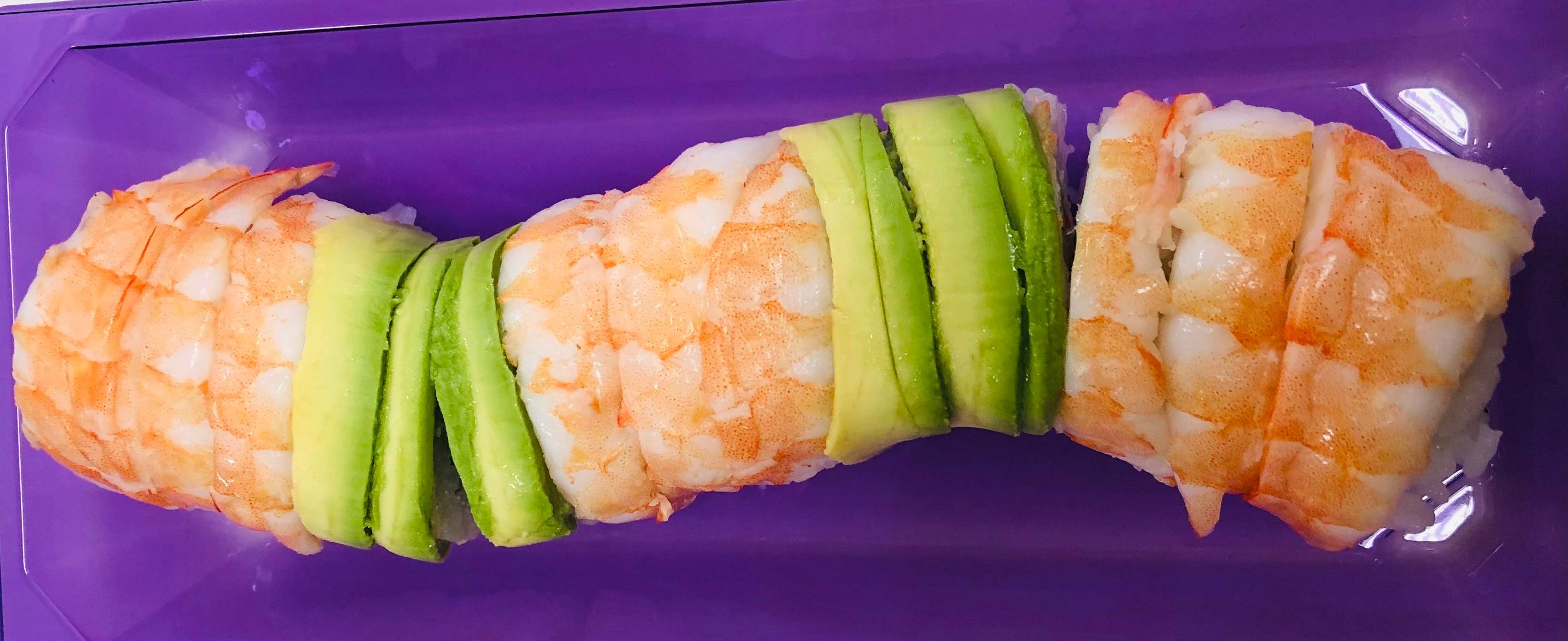 Dragon Shrimp Roll.